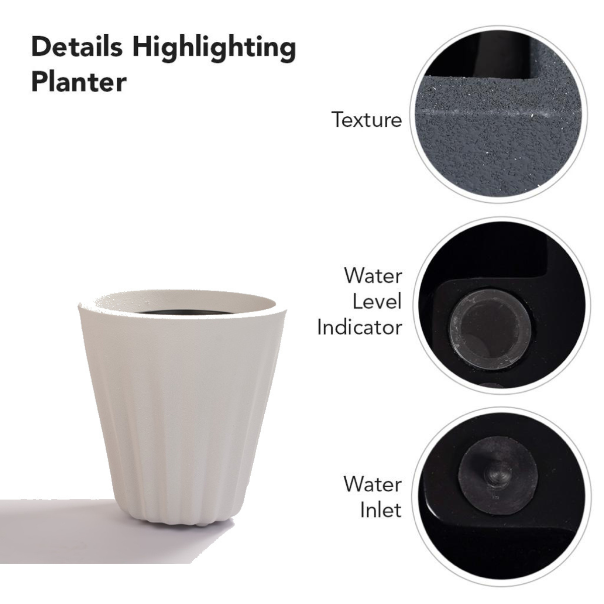 Ed Rad Self Watering Planter